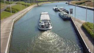 StrépyThieu and the Canal du Centre Belgium [upl. by Bary]