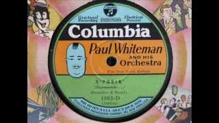 quotSposin quot Paul Whiteman and His Orchestra Vocal by Bing Crosby 1929 [upl. by Faruq]