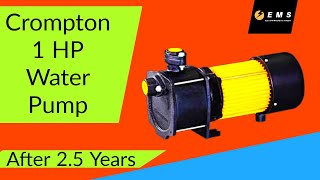 Crompton 1HP Water Pump review after 25 Years [upl. by Drageruaeb]