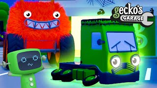 Halloween With Gecko Mechanicals and Baby Truck｜Trick Or Treat｜Fun Cartoon For Kids｜Geckos Garage [upl. by Nylrehs483]