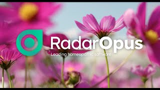 RadarOpus Homeopathic software video introduction [upl. by Anigue]