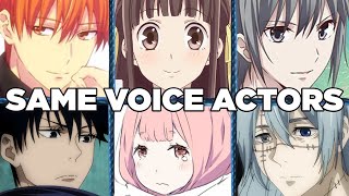 Fruits Basket Tensei All Characters Japanese Dub Voice Actors Seiyuu Same Anime Characters [upl. by Hoban]