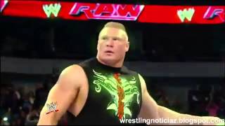 Promo en Español Latino del regreso de Triple H a WWE Raw para confrontar a Brock Lesnar [upl. by Bores]