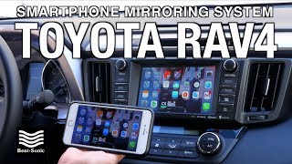 Installation 20142018 TOYOTA RAV4 Smartphone Mirroring System [upl. by Eniamreg630]