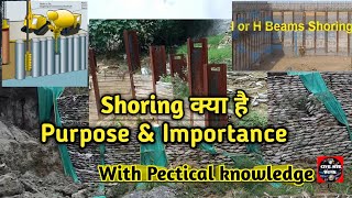 Shoring क्या है   Why we provide Shoring  types of Shoring fly l Raking  dead Shoring [upl. by Sadnak]