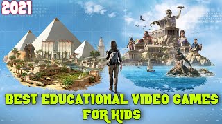 10 Best Educational Video Games for Kids 2021  Games Puff [upl. by Htebyram]