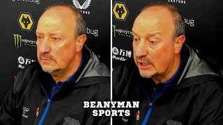 Wolves 21 Everton  Rafa Benitez  Full Post Match Press Conference  Premier League [upl. by Hgieleak]