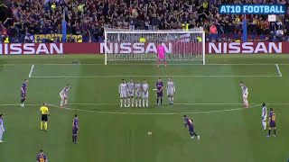 Messis STUNNING Freekick Vs Liverpool  AT10 Football Extended Version  UEFA Champions League [upl. by Aryt]