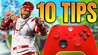 TOP 10 CONTROLLER TIPS  Apex Legends [upl. by Jabin530]