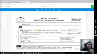 How To Fill Out W9 Form [upl. by Nauqram]