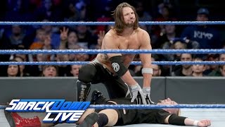 James Ellsworth vs AJ Styles  WWE Championship Match SmackDown LIVE Dec 20 2016 [upl. by Edvard]