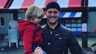 Michael Bublé Confirms His 3YearOld Son Noah Is Undergoing Treatment for Cancer [upl. by Aihtekal]