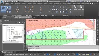 Using Civil 3D to Create a Cut amp Fill Earthwork Exhibit [upl. by Joashus]