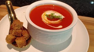 ऐसे Tomato Soup बनाएंगे तो Restaurant से भी Creamy और tasty बनेगा  Tomato Soup Recipe  Tomato Soup [upl. by Nylessej]