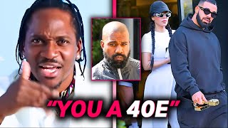 Pusha T Calls Out Kim Kardashian For Betryaing Kanye For Drake  Their Cheating Scandal [upl. by Rombert647]