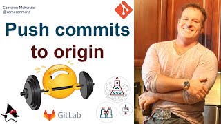 GitLab commit push to origin example [upl. by Getraer]