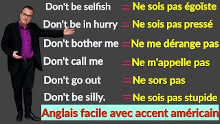 40 PhrasesExpressions de la Négation Basic en Anglais Très faciles à Maîtriser [upl. by Aitercal998]