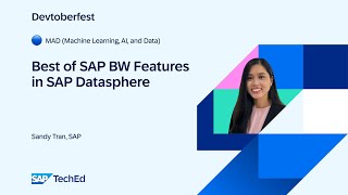 🔵 Best of SAP BW Features in SAP Datasphere [upl. by Nayar]