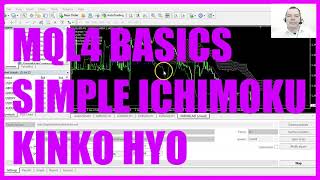 MQL4 TUTORIAL BASICS  106 SIMPLE ICHIMOKU KINKO HYO [upl. by Terej781]