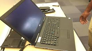 Dell Precision 7720 keyboard palm rest replacement [upl. by Obala]