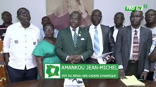 PDCIRDA AMANKOU JEAN MICHEL PDT DU RESEAU DES CADRES DYNAMIQUE MOBILISE SES TROUPES POUR 2025 [upl. by Thomajan]