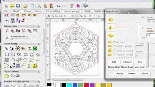 Create Relief tool path with ArtCAM 8 artcam tutorial [upl. by Nevsa437]