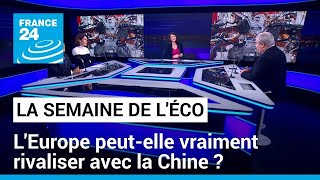 Sommet ChineUE  lEurope peutelle vraiment rivaliser avec la Chine  • FRANCE 24 [upl. by Frieder591]