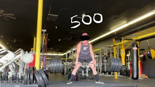 500 DeadLift [upl. by Hanan995]