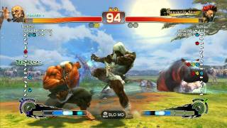 SSF4 AE 2012 Bullcat Gouken vs Fujino Akuma  Xbox Live Ranked Match [upl. by Ahsikyw]