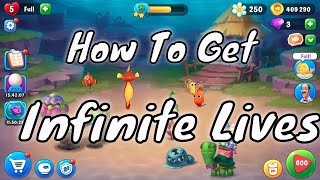 How To get infinite lives on fishdom [upl. by Nauqad481]