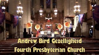 Andrew Bird Gezelligheid  4th Presbyterian Church Chicago December 2017 Roma Fade LIVE [upl. by Keviv]