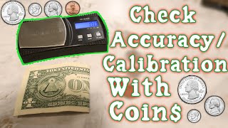 How to Check if Your Scale is Accurate Without Calibration Weights Using Coins [upl. by Notsnarc460]