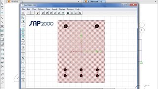 SAP2000  12 Section Designer Watch amp Learn [upl. by Nolyarb]