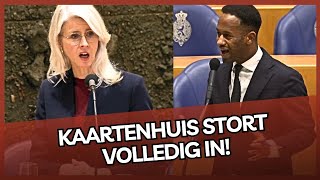 Mona Keijzer CLASHT met links Kaartenhuis STORT IN [upl. by Jenna55]