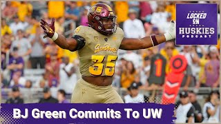 Washington Lands A Top 10 Transfer In BJ Green [upl. by Noreh731]