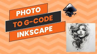 Girl photo to Gcode using inkscape software [upl. by Viscardi]