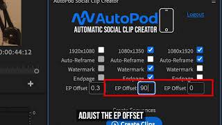 AutoPod Social Clip Creator [upl. by Crandale310]