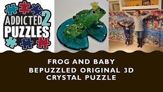 Frog and Baby 3D Crystal Puzzle Tutorial [upl. by Rehm]