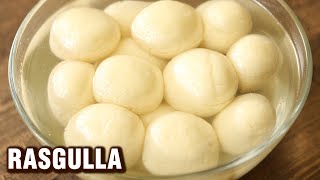 Quick And Easy Rasgulla Recipe  Make Aunthentic Bengali Style Rasgullas  Smita Deo [upl. by Emoryt882]