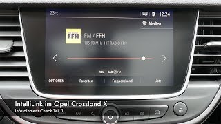 Infotainment Check Opel Crossland Teil 1 [upl. by Oiraved]