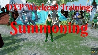 20M Summoning XPhr Training during DXP weekend part 2 Taverly Obelisk Training [upl. by Owiat]