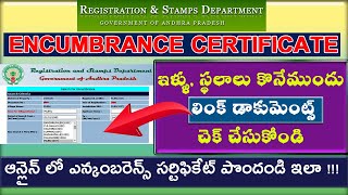 How to Download land EC online in Andhra Pradesh How to get Encumbrance Certificate online in ap [upl. by De388]