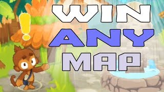 Bloons TD6  The EASY way to win ANY MAP on ANY DIFFICULTY  Bloons TD6 gameplay [upl. by Bennie]