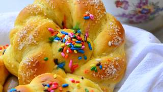 Pane De Pasqua  Italian Easter Bread [upl. by Margalit428]