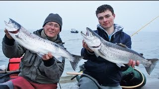 Angeln auf Meerforelle  Vom Belly Boat mit Gunnar Schade [upl. by Tsirc]