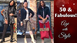 FASHION TRENDS 2021 For Women Over 40  50 AND OVER Outfit Ideas Aging With Style [upl. by Lancelot]