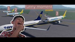 funny moments in flight line roblox [upl. by Sela]