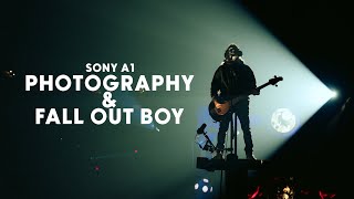 Taking Photos of Fall Out Boy  Sony A1 [upl. by Sochor]