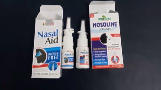 Homeopathic Nasal Sprays [upl. by Kristof]