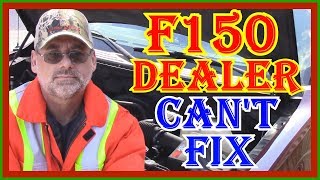 F150 STALLING AT STOPS  DEALER CANT FIND FIX  PART ONE [upl. by Lorilee851]